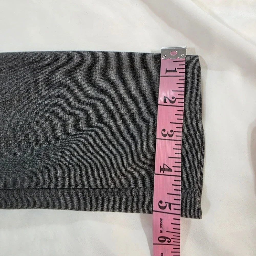 Mack Weldon Mens‎ XXL Charcoal Heather Grey Quarter Zip Pullover Tech Stretch
